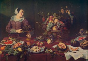 La Vendedora De Frutas, 1636, c1934 da Frans Snyders or Snijders