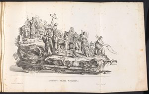 Terzo carro trionfale nella processione per San Rombaldo, 1825 da Frans Vervloet