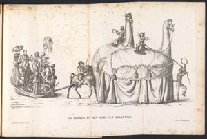 Due cammelli e la Ruota della Fortuna, 1825