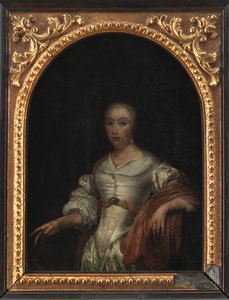 Ritratto di una signora da Frans van I Mieris