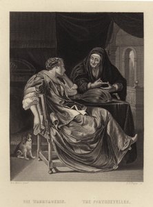 La chiromante da Frans van Mieris