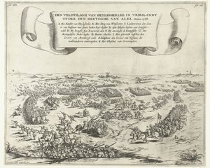 Battaglia di Heiligerlee, 1568 da Frans van den Wijngaerde