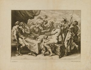 Giudizio di Parigi da Frans van den Wyngaerde