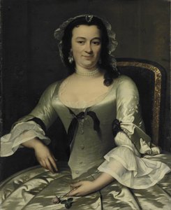 Ritratto di Maria Henriëtte van de Pol, moglie di Willem Sautijn da Frans van der Mijn