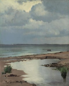 Dalla spiaggia di Hornbæk