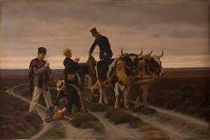 Viaggio a piedi. Jutland.