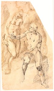 Adamo riceve la mela da Eva