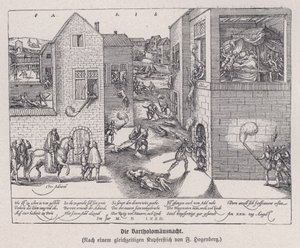 Il massacro della notte di San Bartolomeo, Parigi, Francia