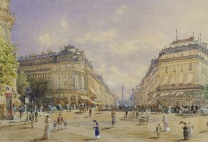 La Rue de la Paix, Parigi da Franz Alt
