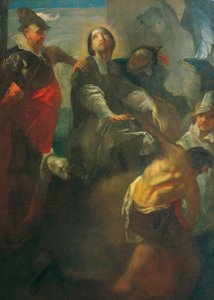 La cattura di San Giovanni Nepomuceno da Franz Anton Maulbertsch