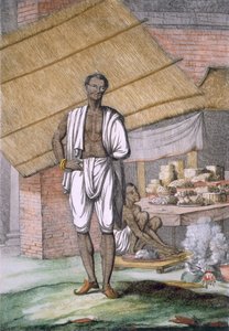 Houalouays, un pasticcere o cuoco di pasticceria da Franz Balthazar Solvyns