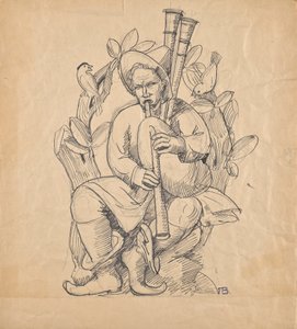 Suonatore di cornamusa