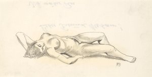 Nudo femminile sdraiato