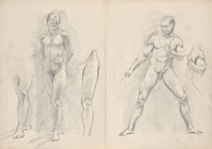 Nudi maschili da Franz Barwig d. Ä.