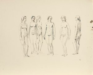 Sei nudi femminili da Franz Barwig d. Ä.