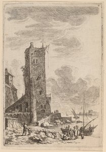 Porto di Livorno da Franz Edmund Weirotter