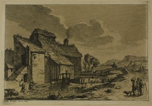 Il mulino in riva al torrente
