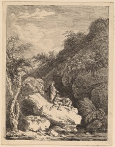 Le periferie di Firenze, sulla strada per Roma da Franz Edmund Weirotter