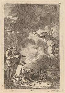 Nella Venuta a Roma: tav. 6