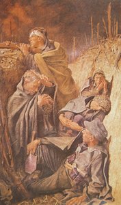 Soldati tedeschi trincerati da Franz Eichhorst