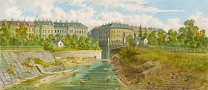 Il ponte Elisabetta sul fiume Wien