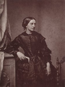 Clara Schumann, pianista e compositrice tedesca da Franz Hanfstaengl