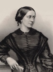 Ritratto di Clara Schumann, 1860