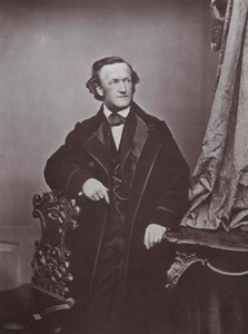 Richard Wagner, compositore tedesco da Franz Hanfstaengl