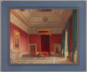 Disegno, Sala del Thorvaldsen, Roma, 1845 da Franz Heinrich