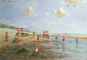 Scena di spiaggia da Franz Helfferich