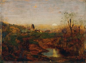 Crepuscolo in una brughiera da Franz Hoffmann von Fallersleben