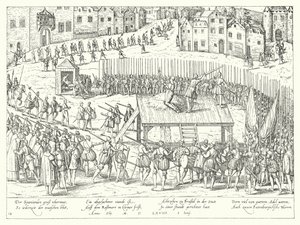 Esecuzione dei conti Egmont e Horn a Bruxelles, 1568