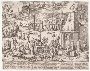 Sabbath delle streghe da Franz Hogenberg