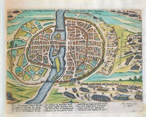 Re Enrico di Navarra assedia Parigi, agosto 1590