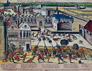 La furia di Haultepenne nel 1581 da Franz Hogenberg