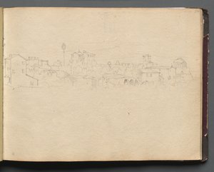 Veduta romana da Franz Johann Heinrich Nadorp