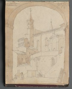 San Giovanni in Laterano, Roma da Franz Johann Heinrich Nadorp