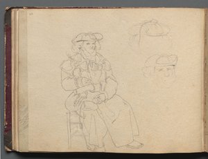 Studio di figura da Franz Johann Heinrich Nadorp