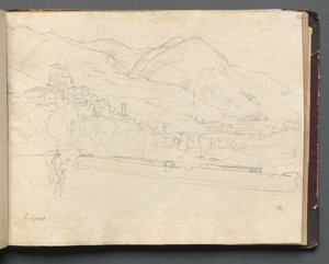 Paesaggio romano da Franz Johann Heinrich Nadorp