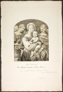 Madonna con il Bambino da Franz Johann Heinrich Nadorp