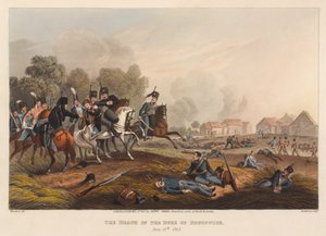 La Morte del Duca di Brunswick, 15 giugno 1815 da Franz Joseph (after) Manskirch