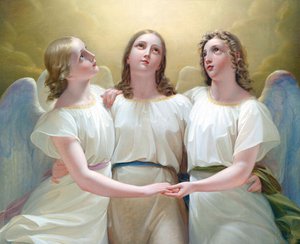 Tre angeli custodi da Franz Kadlik