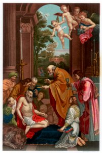 Ultima Comunione di San Girolamo, 1614 da Franz Kellerhoven