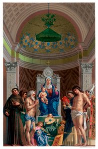 Pala di San Giobbe, c1478 da Franz Kellerhoven