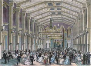 Sophien-Bad-Saal, un ballo di corte nel Palazzo Hofburg, Vienna da Franz Kollarz