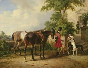 Il cavaliere, 1836 da Franz Krüger