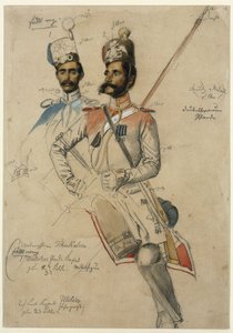 Cosacco della Guardia degli Urali da Franz Krüger