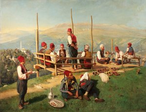Caffè turco a Sarajevo da Franz Leo Ruben