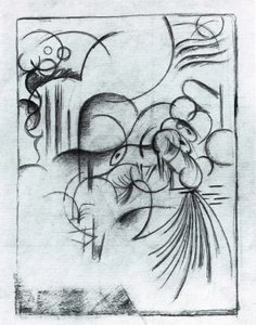 Composizione astratta da Franz Marc