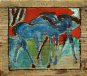 Puledri blu da Franz Marc